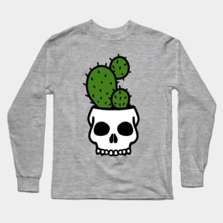 Skull planter Long Sleeve T-Shirt